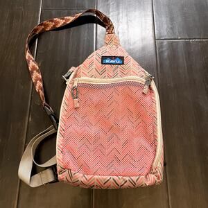 Kavu Dainty Dash Multi Color Yoho Sling Crossbody Bag